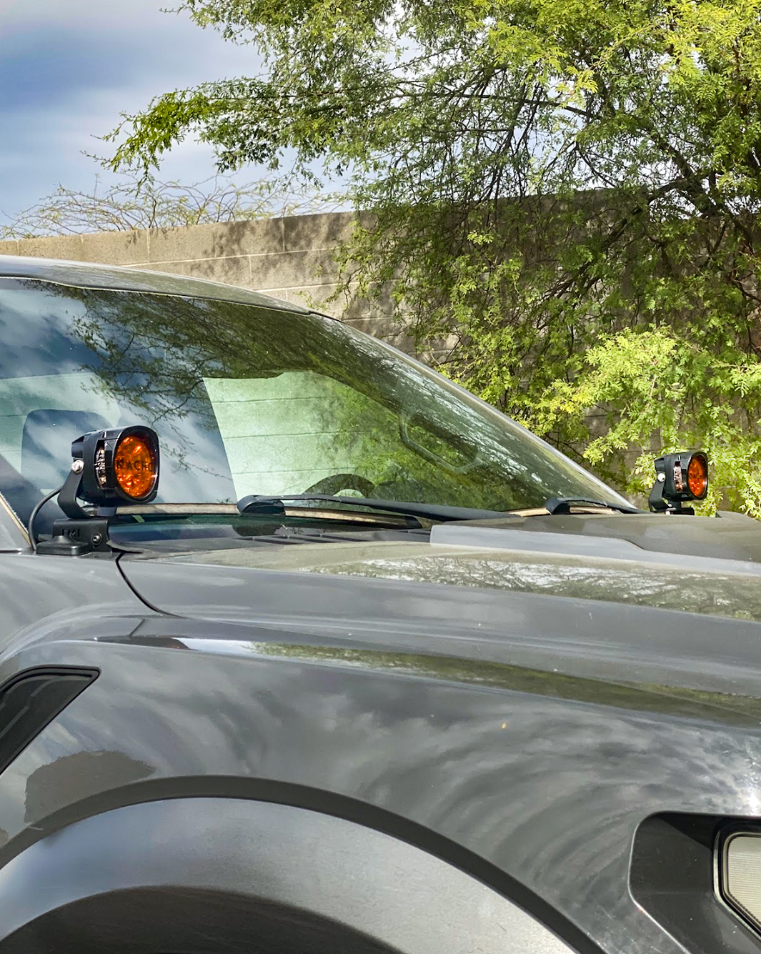 2017-2020 Gen 2 Raptor Front A-Pillar Light Mount Kit