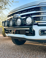 2017 and up Ford F-250 Super Duty Front Light Mount Kit (Stock Bumper)