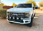 2017 and up Ford F-250 Super Duty Front Light Mount Kit (Stock Bumper)