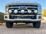 2017 and up Ford F-250 Super Duty Front Light Mount Kit (Stock Bumper)