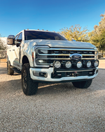 2017 and up Ford F-250 Super Duty Front Light Mount Kit (Stock Bumper)